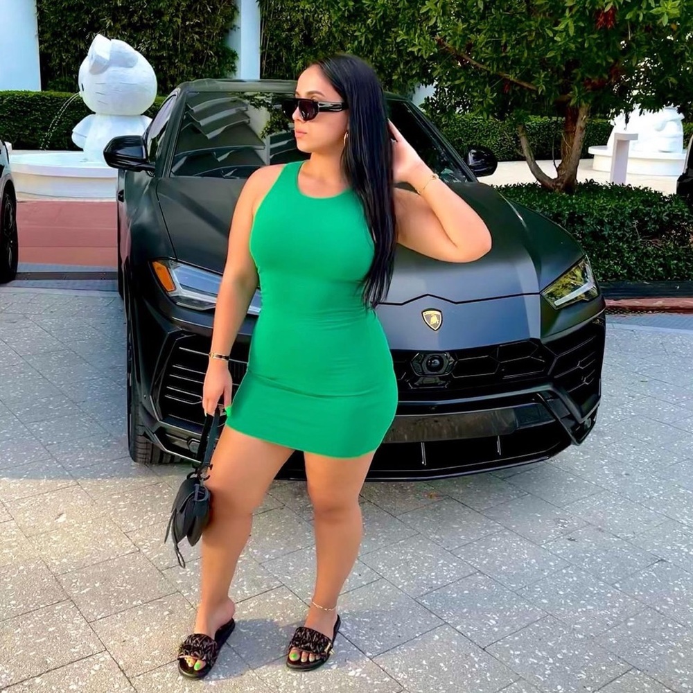 Green Zara Dress